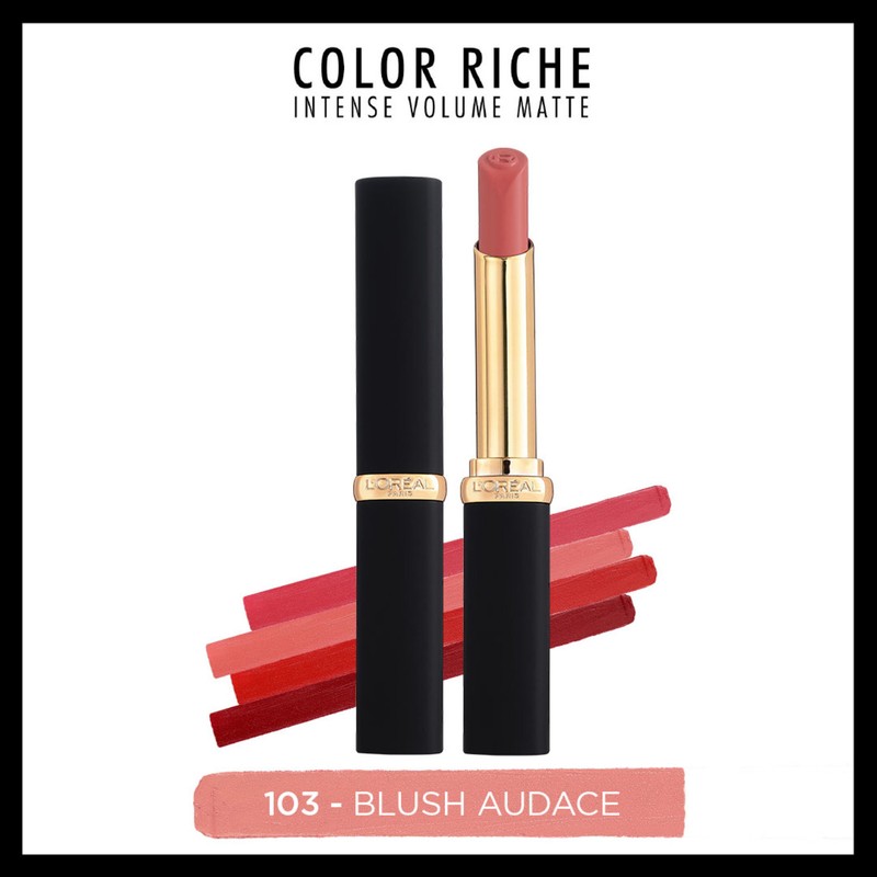 L'Oréal Paris Color Riche Intense Volume Matte Ruj - 103 Blush Audace