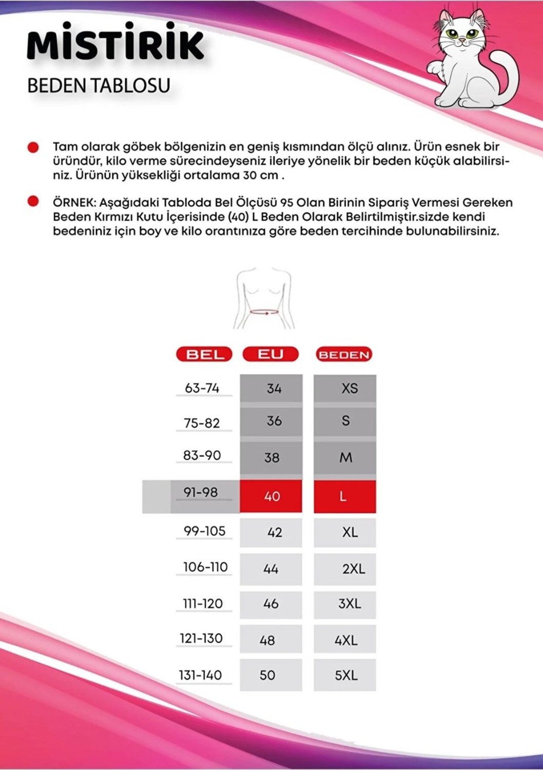 Mistirik Tvigoso Askısız Göbek Korsesi Maximum Sıkılaşma Ten Renk görsel 4