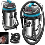 Wantoss 4200 Watt 3 Motorlu Islak Kuru Sanayi Tipi Süpürge 1 Adet Güçlü Vakum Özelliği