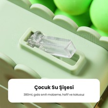 Swico Remado 380ML Şirin Bisküvi Modeli Çocuk Su Şişesi - Kahverengi (Yurt Dışından)