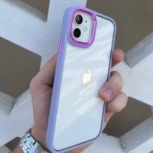 Pirok Store Iphone 11 Uyumlu Lüks Silikon Çerceve 12 Görünümlü Kılıf