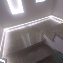 Yalı LED Kanallı 12CM Süpürgelik