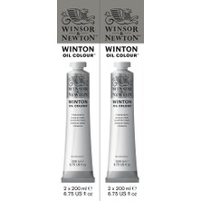 Winsor & Newton  Winton Yağlı Boya Twin Pack  2 Adet x 200 ml Titanium White 644