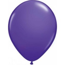80 Adet Mor  Renk  Balon-Dogum Günü5 Metre Balon Zıncırı Hediyeli