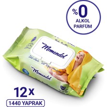 Momendol Islak Havlu 120LI - 12 x 120LI - 1440 Adet
