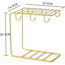 Janae 24CM Fincan Organizeri - Altın (Yurt Dışından)