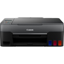 Canon G3460 Renkli Mürekkep Tanklı Yazıcı, Tarayıcı, Fotokopi, Wifi +1 Şişe Orijinal Siyah Mürekkep Hediye
