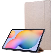 Szykd Samsung Galaxy Tab S8 + / Tab S7 + Ipek Doku Flip Deri Tablet Kılıf Için (Yurt Dışından)