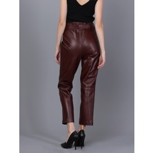 Basic & More Basics & More Kadın Deri Pantolon