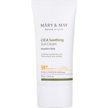 Mary & May Cica Soothing Sun Cream - Cica Yatıştırıcı Güneş Kremi SPF50+ Pa++++ 50ML