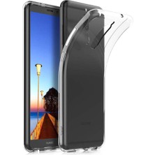 Bzontech Huawei Mate 10 Lite Kılıf Şeffaf Silikon Kamera Korumalı 3D