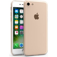 Bzontech Apple iPhone 7 8 Kılıf Şeffaf Silikon Kamera Korumalı 3D