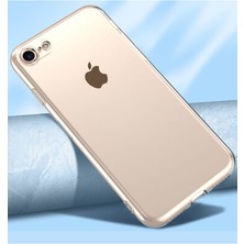 Bzontech Apple iPhone 7 8 Kılıf Şeffaf Silikon Kamera Korumalı 3D