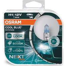 Osram H1 Cool Blue Intense Next Gen 5000K Beyaz Işık