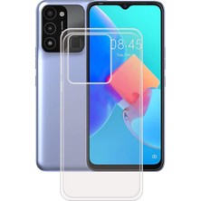 Microcase Tecno Spark 8c Slim Serisi Soft Tpu Silikon Kılıf - Şeffaf