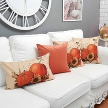 Körfez Kırlent Karışık Desen Kırlent Kılıfı 4'lü Kombin Set