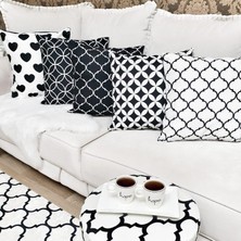 Körfez Kırlent Trend Desen Kırlent Kılıfı 5'li Kombin Set