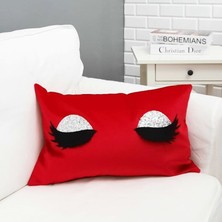 Körfez Kırlent Tay Tüyü Kirpik Kırlent Kılıfı