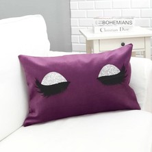 Körfez Kırlent Tay Tüyü Kirpik Kırlent Kılıfı