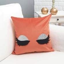 Körfez Kırlent Tay Tüyü Kirpik Kırlent Kılıfı