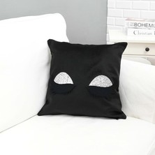 Körfez Kırlent Tay Tüyü Kirpik Kırlent Kılıfı