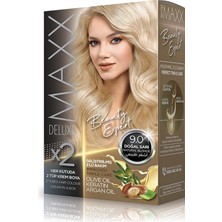 Maxx Deluxe Deluxe Krem  Set Boya 9.0 Doğal Sarı