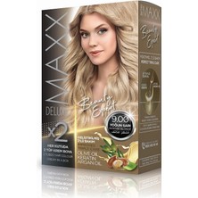 Maxx Deluxe Deluxe Krem  Set Boya 9.00 Yoğun Sarı