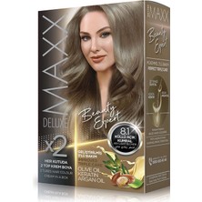 Maxx Deluxe Deluxe Krem Set Boya 8.1 Küllü Açık Kumral