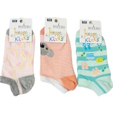 Bolero Yazlık 3'lü Kız Çocuk Çorap