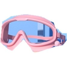 Zsykd Fog Anti Hd Şeffaf Çocuklar Yüzme Goggles (Mor Pembe) (Yurt Dışından)