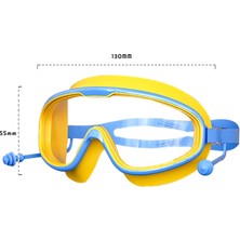 Zsykd Fog Anti Hd Şeffaf Çocuklar Yüzme Goggles (Mor Pembe) (Yurt Dışından)