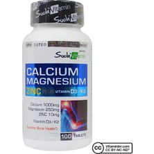 Suda Collagen Suda Vitamin Calcium Magnesium Zinc Plus 100 Tablet