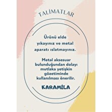 Karamila 2’li Set %100 Pamuk Emzik Askısı -Kız Bebek Hediyesi - Emzik Zinciri