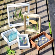 Aling Dıy Sanat El Sanatları Ahşap Fotoğraf Çerçevesi Ahşap Örnek Tutucu Düğün Ev Dekor Beyaz 10X13.5X4 cm (Yurt Dışından)