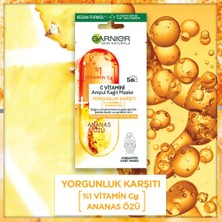 Garnier C Vitamini Yorgunluk Karşıtı Ampul Kağıt Yüz Maskesi