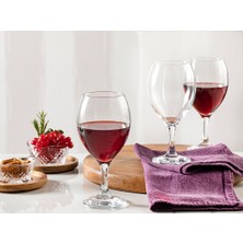 English Home Space Cam 3'lü Kadeh 330 ml Şeffaf