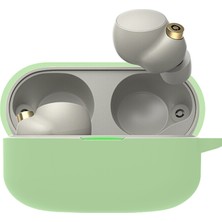 PLZ Shop Sony WF-1000XM4 Matcha Green Için Silikon Koruyucu Kılıf