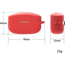PLZ Shop Sony WF-1000XM4 Koyu Mavi Için Silikon Koruyucu Kılıf