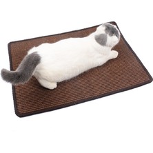 PLZ Shop Kedi Scratch Pad, Spesifikasyon: Overlock 40X60CM