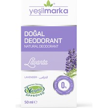 Yeşilmarka Doğal Deodorant – Lavanta Kokulu