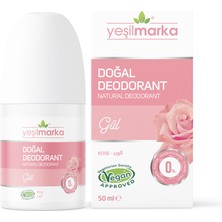 Yeşilmarka Doğal Deodorant – Gül Kokulu