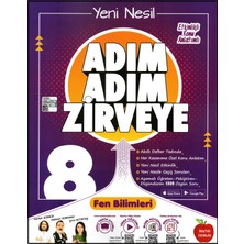 Newton Yayınları 8. Sınıf LGS Matematik + Fen Adım Adım Zirveye Soru Bankası 2 Kitap