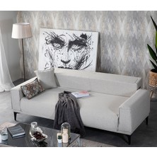 Weltew Home Stil Koltuk Takımı 3+1 Krem)