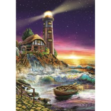 4210 Art Puzzle Deniz Fenerinden Günbatımı 500 Parça Puzzle