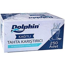 Dolphin Kağıtlı Tahta Karıştırıcı 250'li