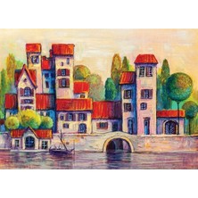 5213 Art Puzzle, Doğa Kent 1000 Parça Puzzle