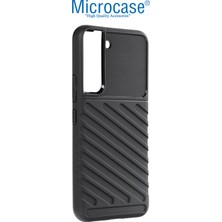 Microcase Samsung Galaxy S22 5g Thunder Serisi Darbeye Dayanıklı Silikon Kılıf - Siyah