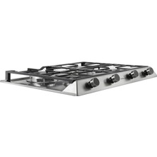 Teka - Ex 60.1 4g Aı Al Cı - Ankastre Paslanmaz Çelik Wok Gözlü Gazlı Ocak - Döküm Izgara - Inox - 60 cm - 112610039