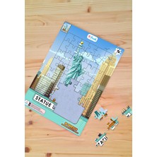 Pi Canlanan Puzzle - Statue Of Liberty - Özgürlük Anıtı (Sürpriz Pırıl )