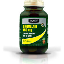 Nondo Bromelain 750 mg & Krom Pikolinat 60 Tablet